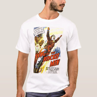 Rey de la camiseta de los hombres de Rocket
