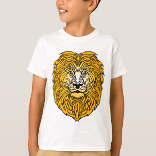 Rey de la camiseta del muchacho de la selva