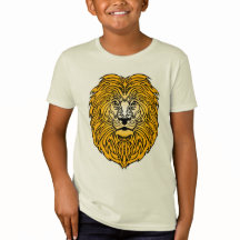 Rey de la camiseta del muchacho de la selva