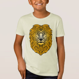 Rey de la camiseta del muchacho de la selva
