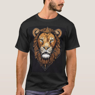 Rey de la Selva: Diseño de camisetas de león