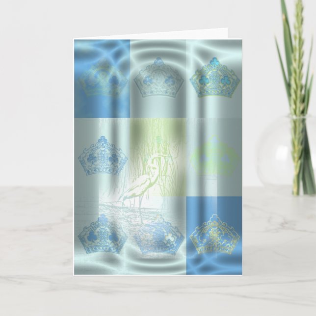 Rey de la tarjeta de cumpleaños de los clubs (Anverso)