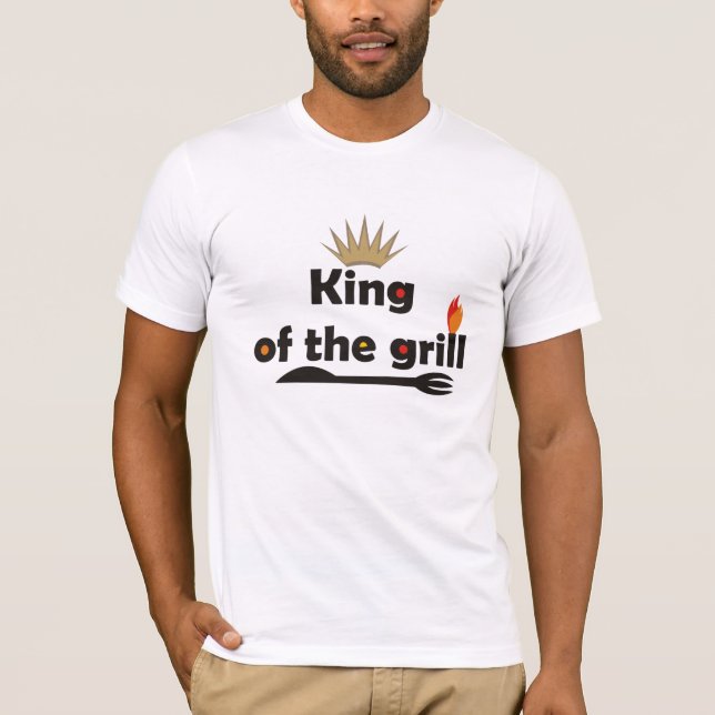 Rey De Las Camisetas De La Parrilla. (Anverso)
