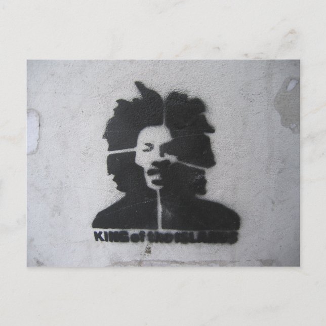 Rey de las Islas Tarjeta Postal de Grafiti (Anverso)
