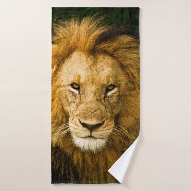 REY DE LEÓN EN LA JUNGLE (Toalla de baño)