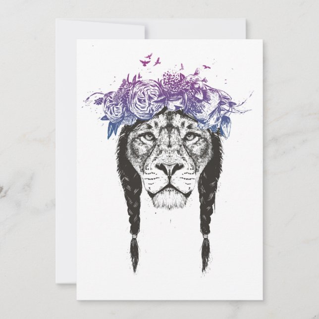 Rey de los leones (Anverso)