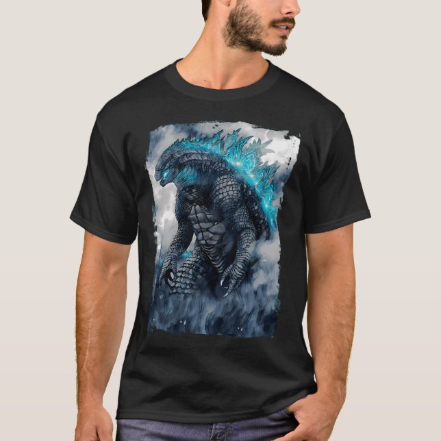 Rey de los monstruos camiseta esencial (Anverso)