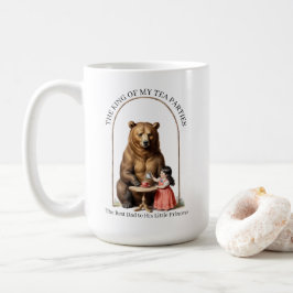 Rey de mis tazas de té personalizadas para papá