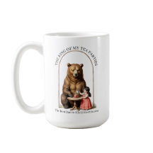 Rey de mis tazas de té personalizadas para papá