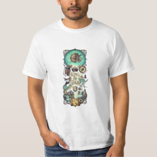 Rey de Papá" Camiseta gráfica de estilo regio vint