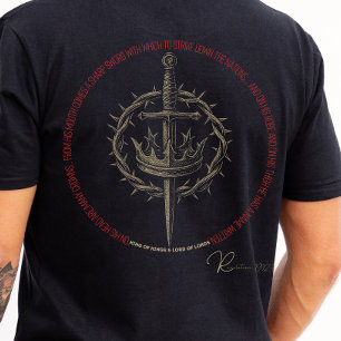 Rey de Reyes y Señor de Señores camiseta masculina
