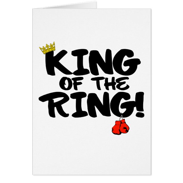 ¡Rey del anillo! (Frente)