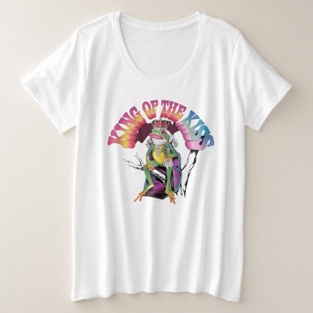 Rey del Beso: Arte y arte de rana de árbol fotorea (Anverso del diseño)