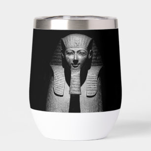 Rey del faraón blanco y negro