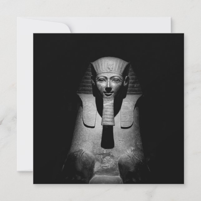 Rey del faraón blanco y negro (Anverso)