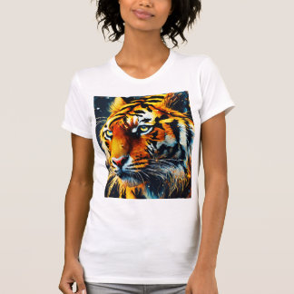"Rey del Fuego - Fierce camiseta de león"