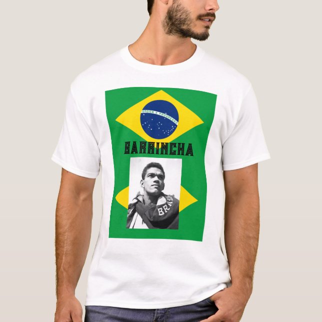 REY DEL FÚTBOL GARRINCHA Camiseta (Anverso)