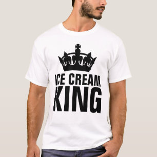 REY DEL HELADO camiseta para hombre y padre