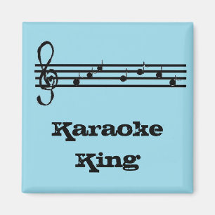 Rey del Karaoke - imán