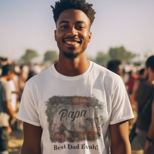 Rey del Niño: Papa oso camiseta