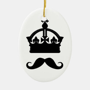 Rey del ornamento del personalizado de los bigotes