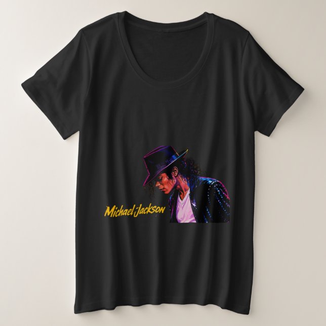 Rey del Pop Diseño de Tributo Retro Leyenda de Moo (Anverso del diseño)