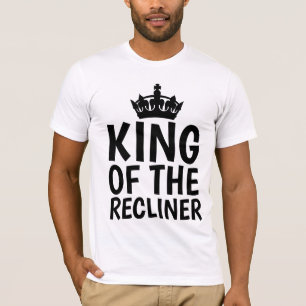 REY DEL RECLINADOR, CAMISETAS DE HOMBRES