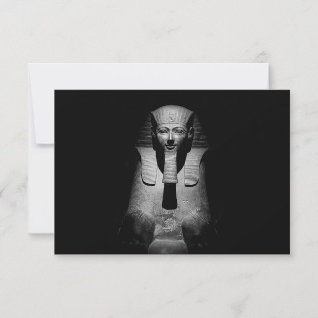 Rey faraón blanco y negro (Anverso)