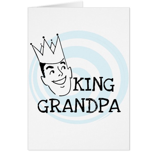 Rey Grandpa T-shirts y regalos (Frente)
