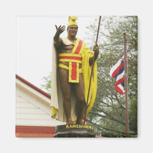 Rey Kamehameha Statue - imán