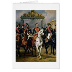 Rey Louis-Felipe (1773-1850) de Francia y la suya