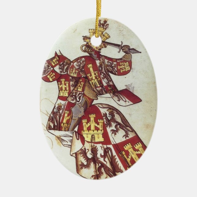 Rey medieval si ornamento del Castile (Frente)
