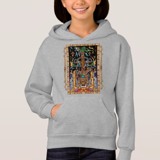 Rey Pakal, astronauta maya (Anverso)