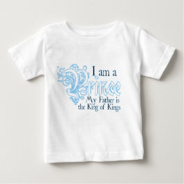 Rey Príncipe de los Reyes bebé camiseta de niño