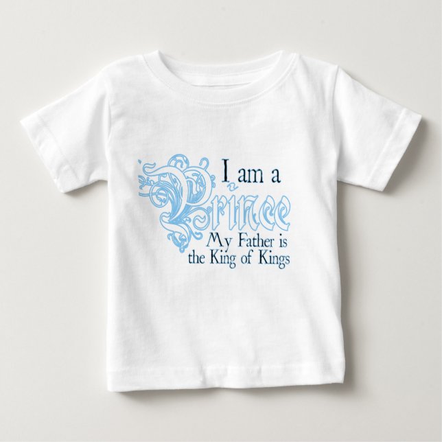 Rey Príncipe de los Reyes bebé camiseta de niño (Anverso)