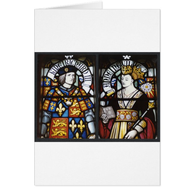Rey Richard III y reina Anne de Inglaterra (Frente)