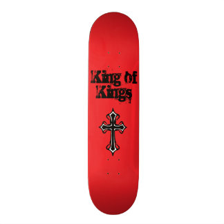 Rey rojo de reyes Skateboard Deck