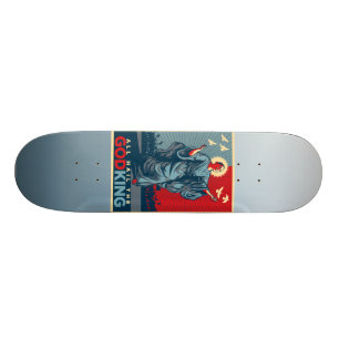 Rey Skate Board Deck de dios de Obama