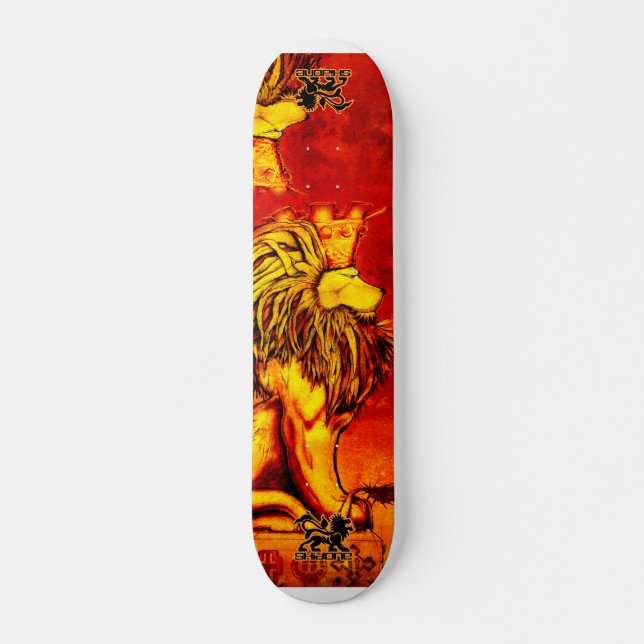 Rey Skateboard Skidone del león (Anverso )