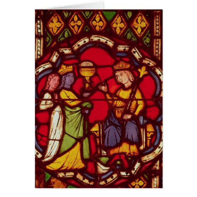 Rey Solomon y la reina de Sheba, c.1270 (Frente)