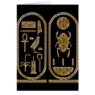 Rey Tut Hieroglyphics