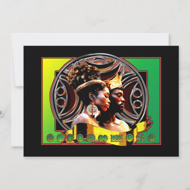 Rey y Reina Africanos (Anverso)