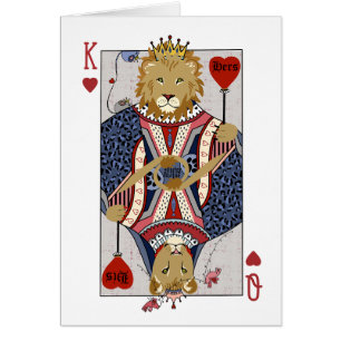 Rey y Reina de los Leones del Corazón - Azul