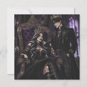 Rey y Reina Góticos Románticos Estética Oscura