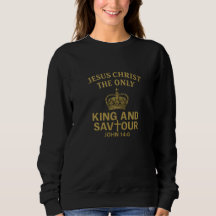 Rey y Salvador – Sudaderas básicas para mujer