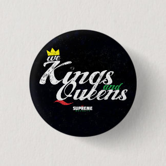 Reyes y botón del Queens (Cacerola-Tri color)