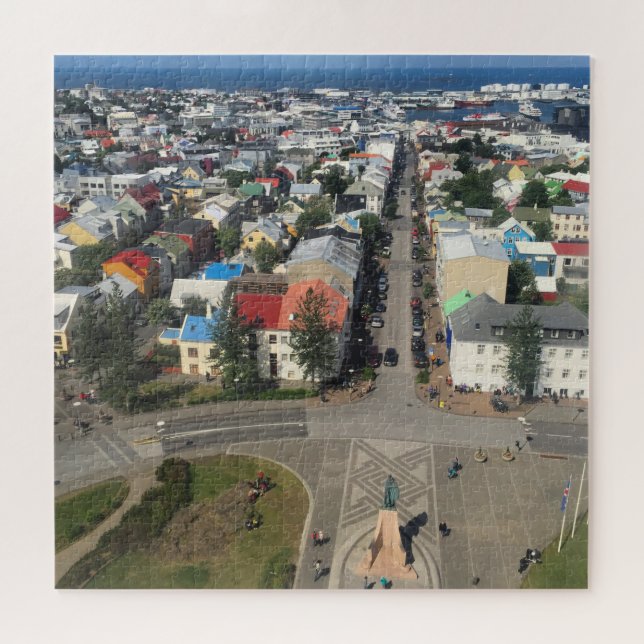 Reykjavík, rompecabezas de Islandia (Horizontal)