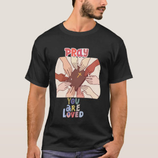 Reza, Eres Amado Camiseta Cristiana Inspiradora pa