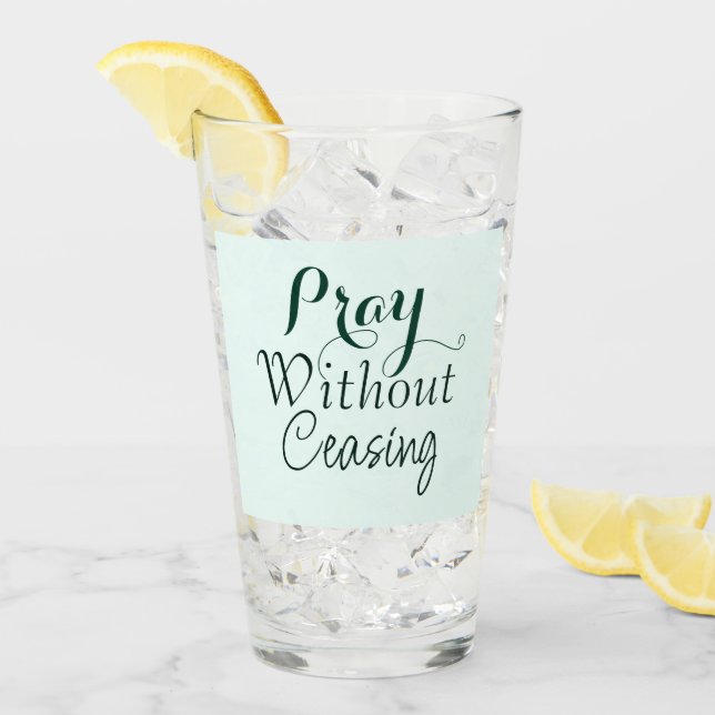 Reza la Biblia contra la luz de la oración cristia (Anverso (hielo))