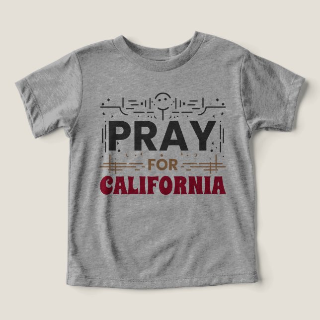 Reza por California • Apoyo para CA (Diseño delantero )